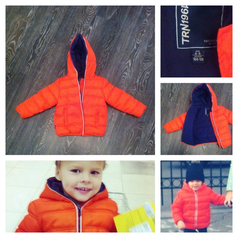 Две куртки дМ на межсезонье 104/110 состояние новых