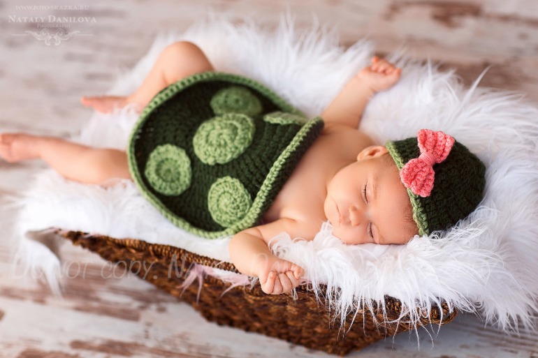 Костюмированная фотосессия малышей: Аня