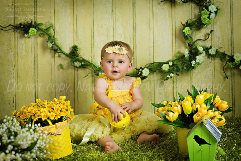 Фотосессии детишек: День Рождения Даши