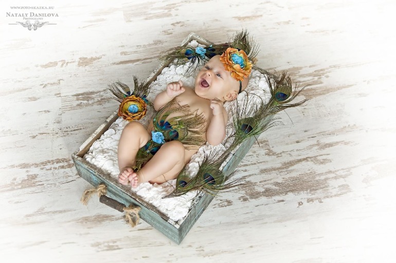 Костюмированная фотосессия малышей: Ника