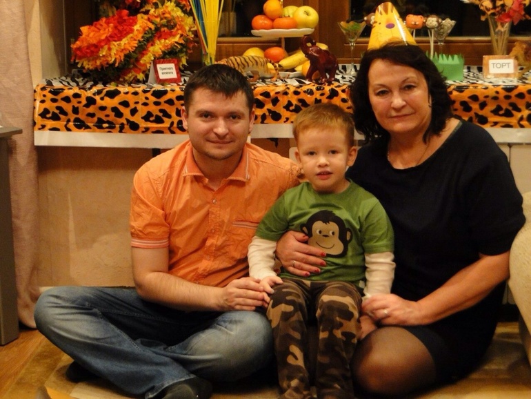 Наше трехлетие в стиле сафари)