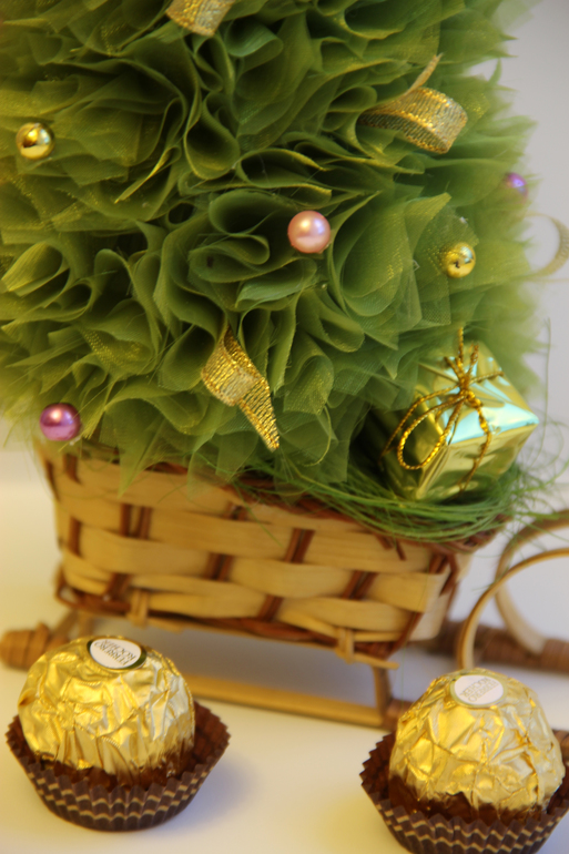 Ёлка в санях