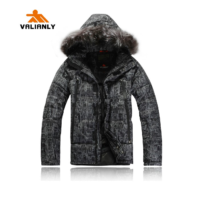 Пиар мужских пуховиков