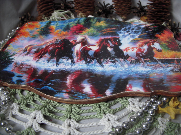 Новогодний декупаж- 2.