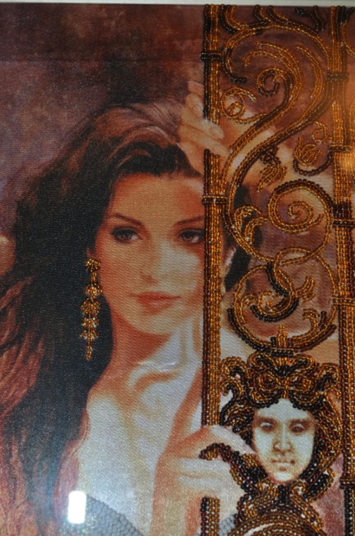 Моя первая работа бисером