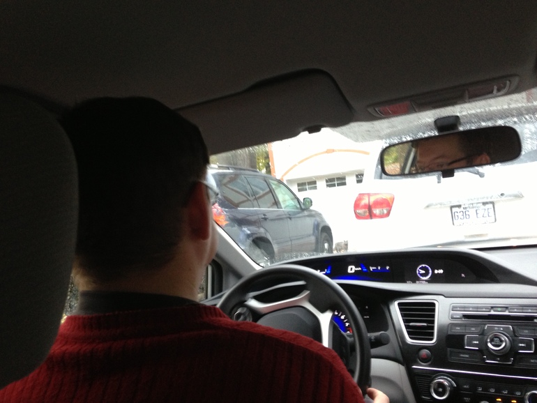 Montreal-Burlington. 22 октября 2013. Телефонофото.