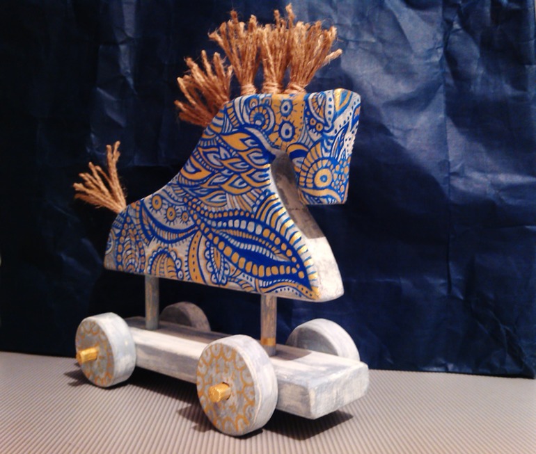 Каляки-маляки. Просто конь.