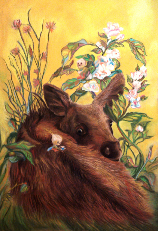 Каляки-маляки. Иллюстрация к сказке.