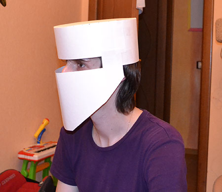 МК: Шлем для настоящих Лыцарей на скорую руку))