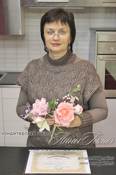 Курсы по сахарным цветам