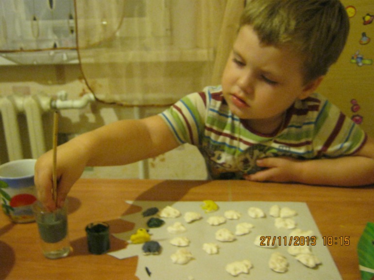 Гипсовые фигурки на елку