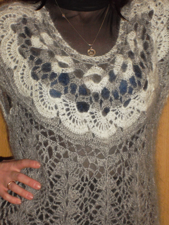 Жилетка из козьего пуха. р-р 46-48