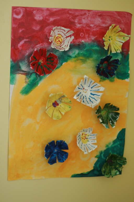 Пингвины, замок и цветочные поляны