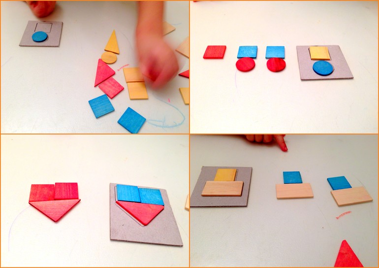 Занятия: геометрические формы и фигуры