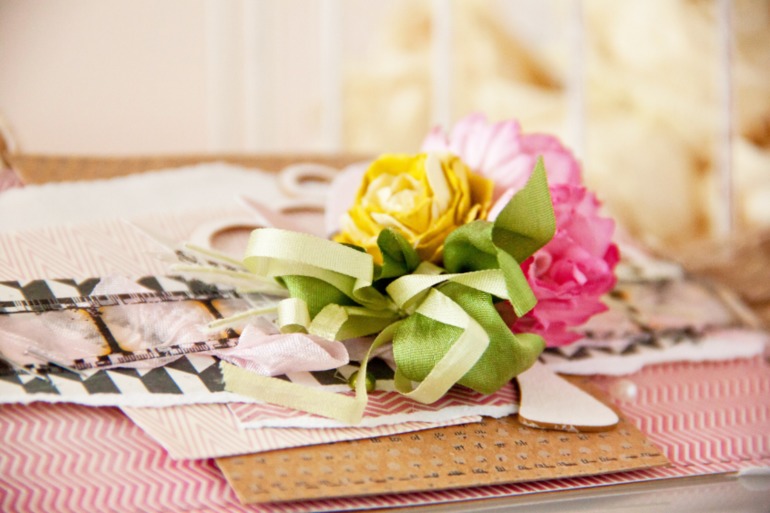 Открытка и блокнотик))