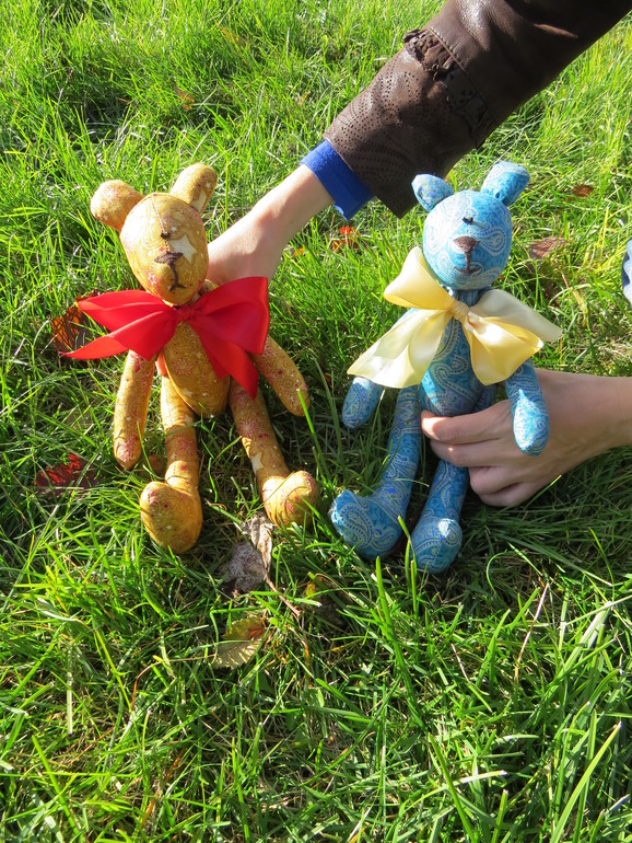 Мои первые мишки!