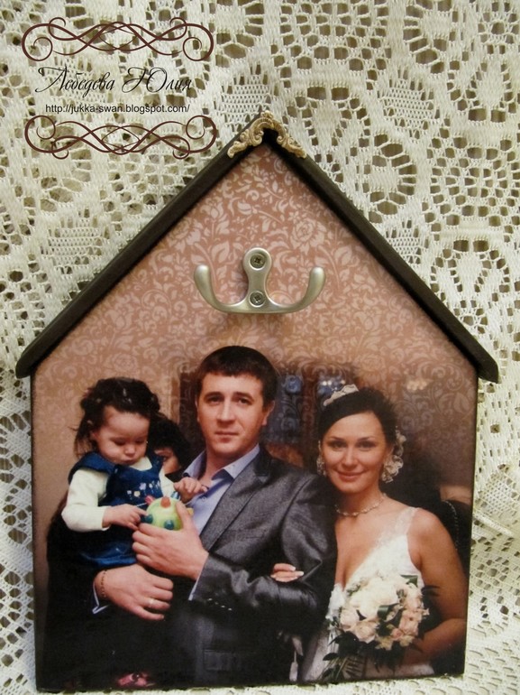 Декопаж с фотографией. Серия работ :)