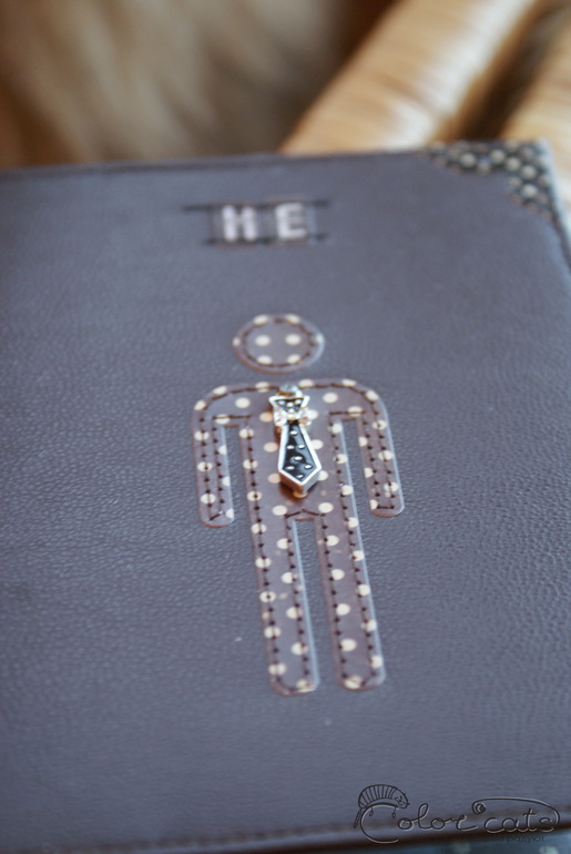 Две обложки на паспорт "Он и Она"