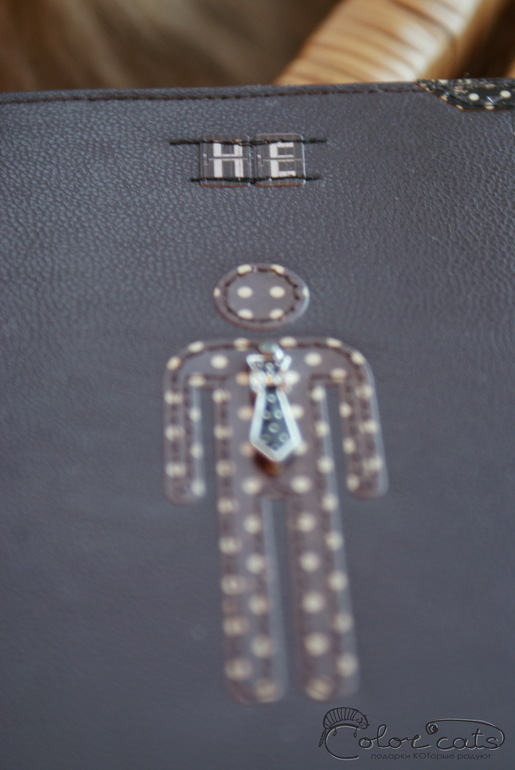 Две обложки на паспорт "Он и Она"