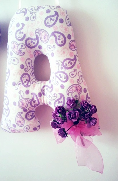 И мягкие текстильные буквы!