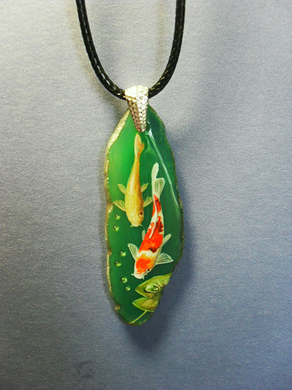 Еще лошадки и рыбки.