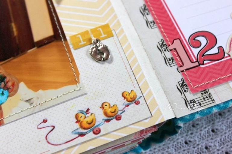 Альбом про первый год девочки Вари