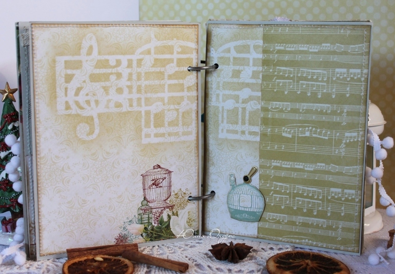 Новогодний альбом-блокнот (December Daily)