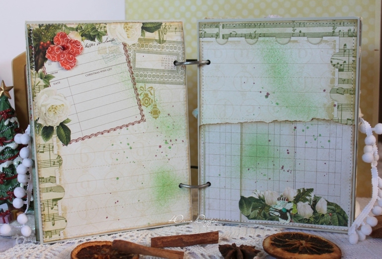 Новогодний альбом-блокнот (December Daily)