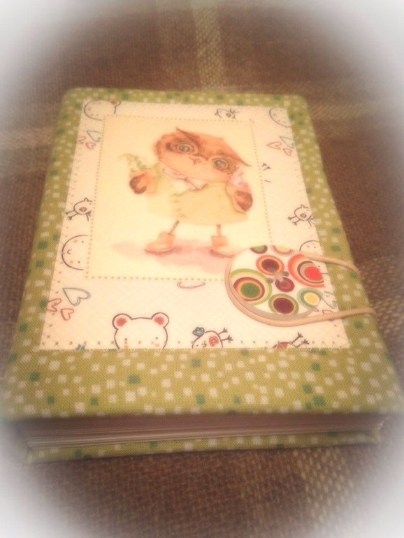 Повтор блокнота с совенком