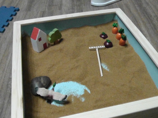 песочница дома