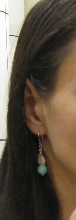 Серьги из натуральных камней