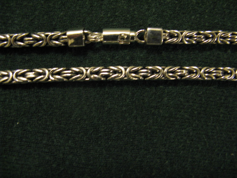 Цепочки и браслеты из серебра