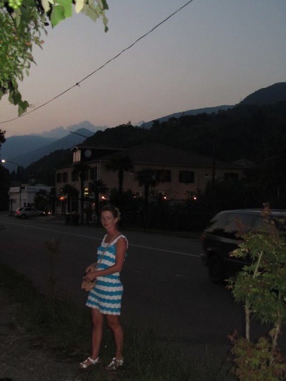 Платье "морской прибой"