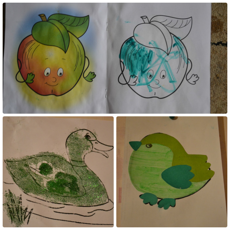 ТН Цвета. День 3 - Зеленый