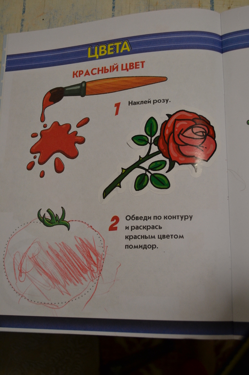 ТН Цвета. День 1 - Красный