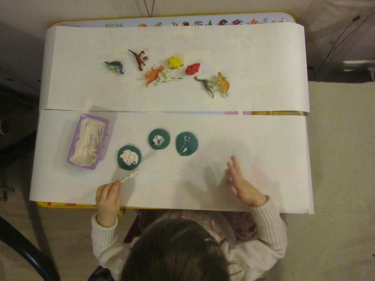 Динозавры от Двух Ладошек.