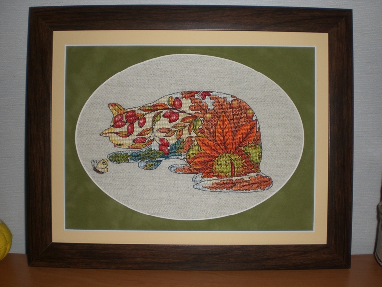 Осенняя кошка )))))