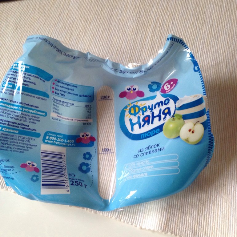 фруто няня 200г.