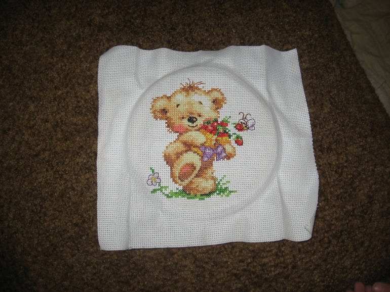 Вот и я попробовала вышить