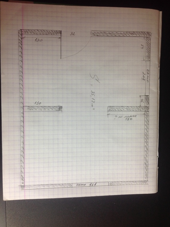 Впихнуть невпихуемое или однушка на четверых