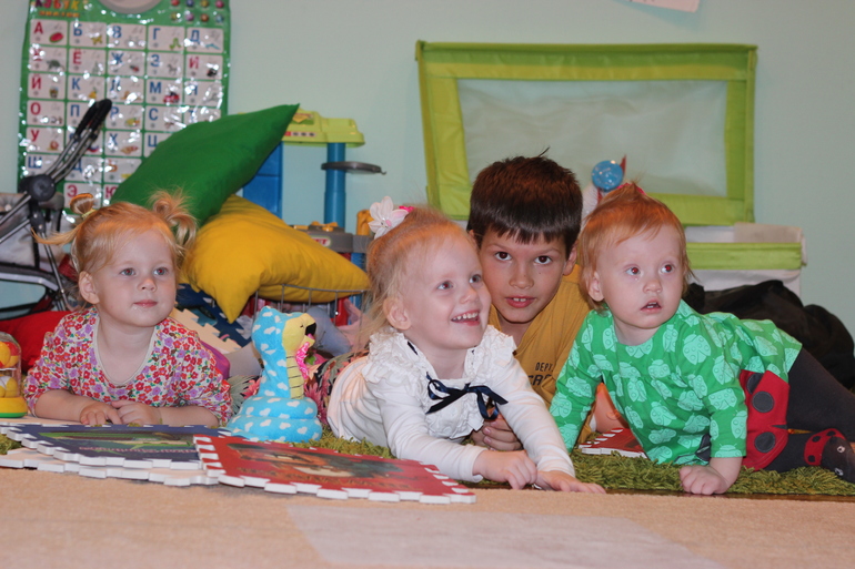 Ощутила себя в роли мамы трех погодок )))