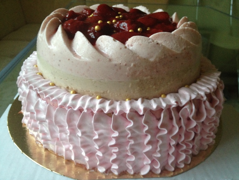 Клубнично-банановый