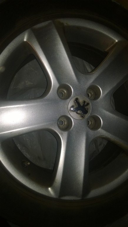 Литые диски от peugeot