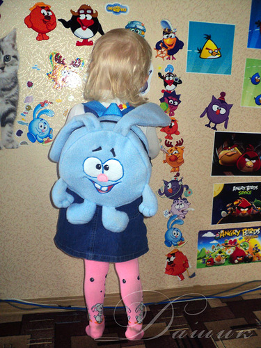 СМЕШАРИКИ. Шьем детские рюкзаки Нюшу и Кроша. Мастер-класс и выкройки