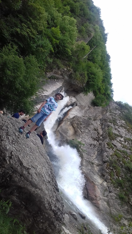 Хучнинский водопад в дагестане карта