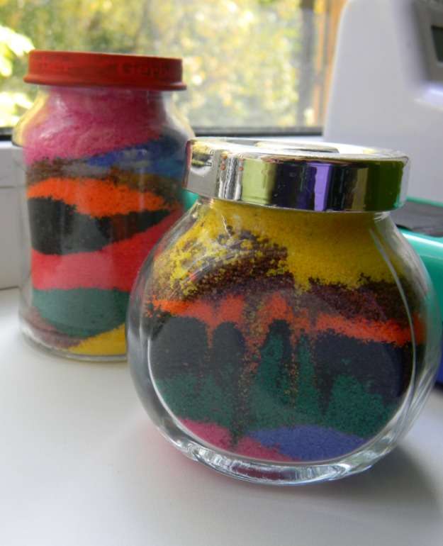 Пейзажи в банках или увлекательное занятие на 2 дня