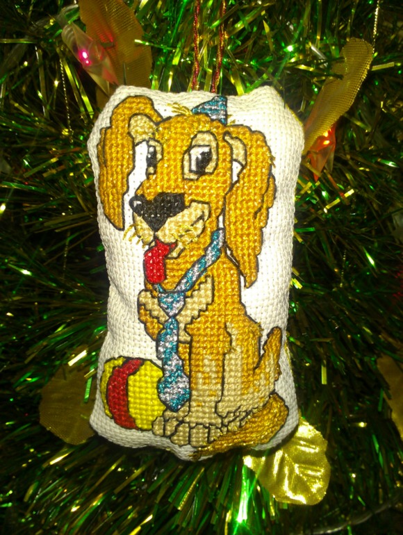 Последняя работа уходящего года - пес Рыжик!