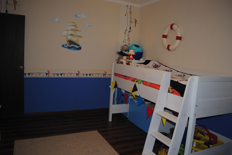 Комната моего капитана.