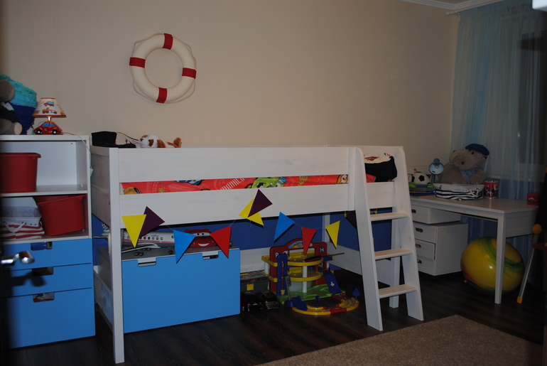 Комната моего капитана.