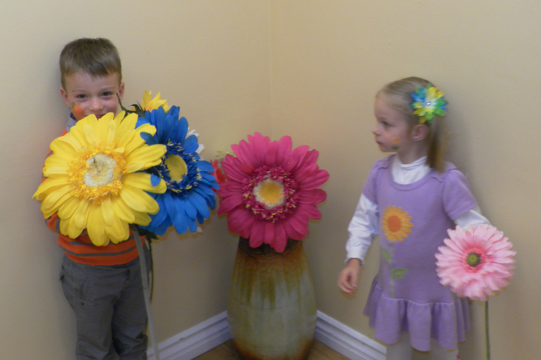 Нам 3,5 годика и наш первый осенний утренник в Калифорнии